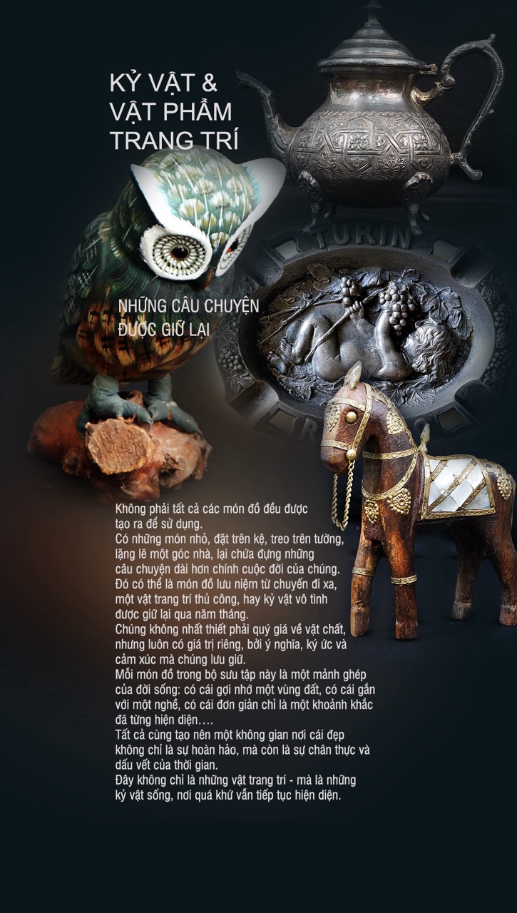 KỶ VẬT & VẬT PHẨM TRANG TRÍ ky vat